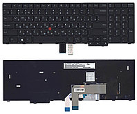 Клавиатура для ноутбука Lenovo ThinkPad E570, E575 черная, с джойстиком