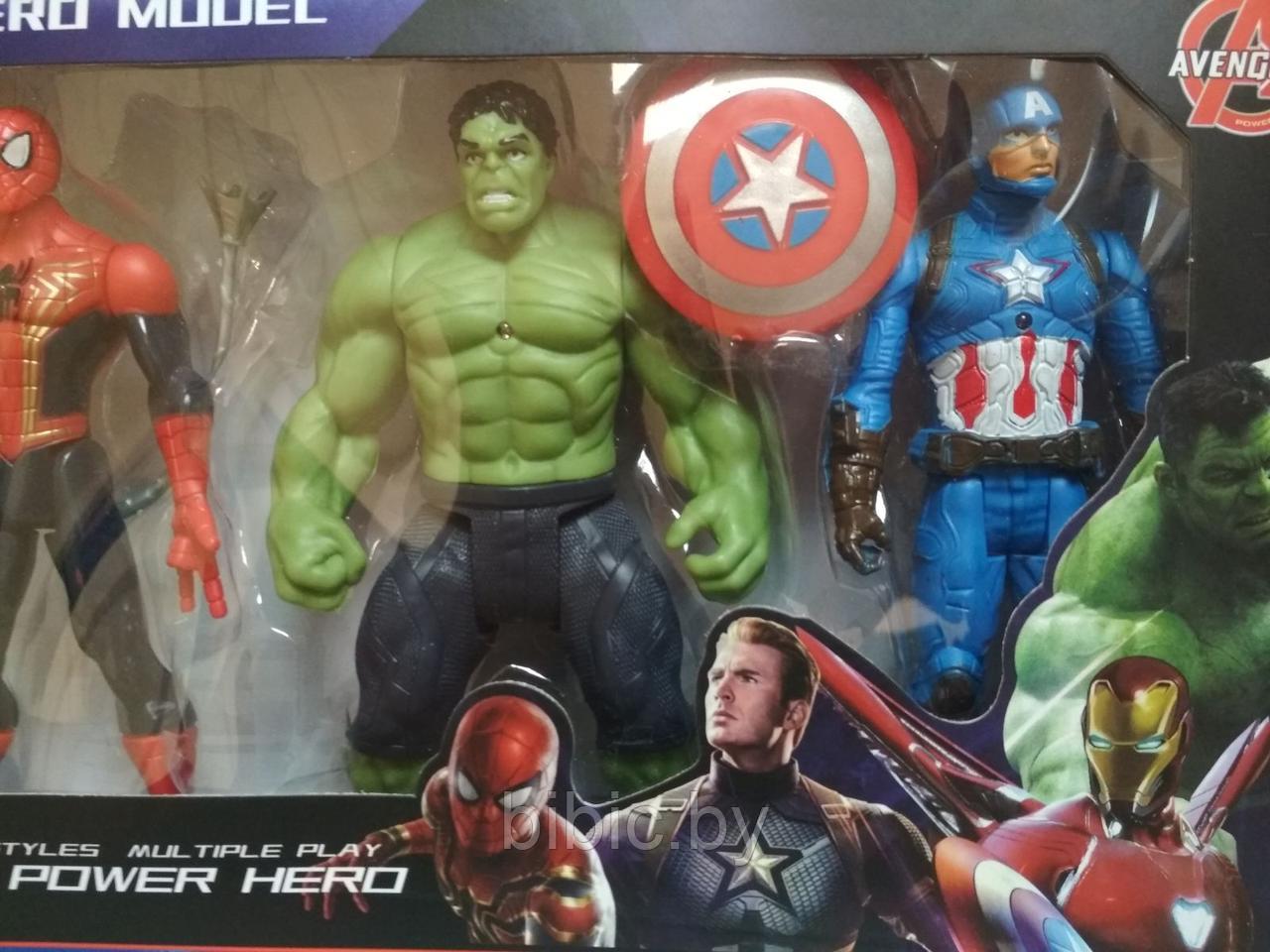Набор супергероев Marvel 5 героев 15см - фото 5 - id-p122545851