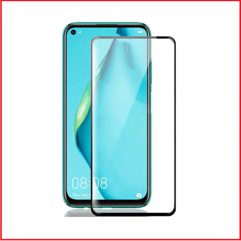 Защитное стекло Full-Screen для Huawei Nova 6SE черный (5D-9D с полной проклейкой) - фото 1 - id-p122547348