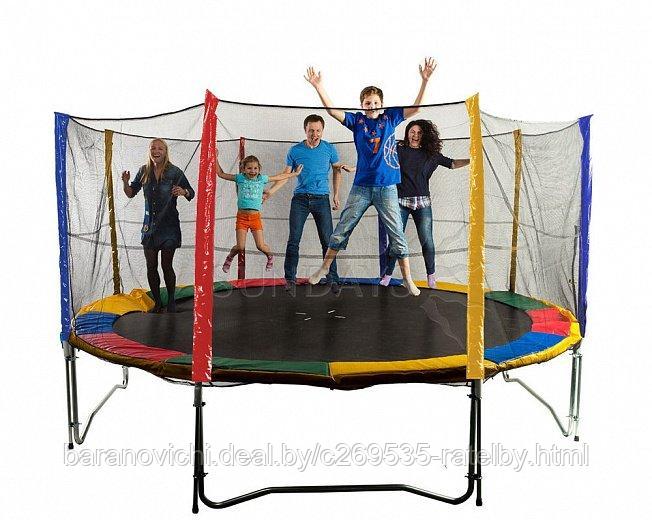 Батут с защитной сеткой и лестницей Sundays Acrobat 465 см - 15ft