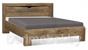 Кровать "Лючия" с настилом 160 см 33.09-02 (кейптуан/венге) Олмеко