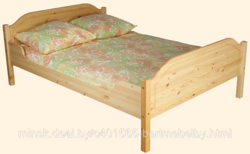 Кровать двуспальная «Кельн 2» (140х200)