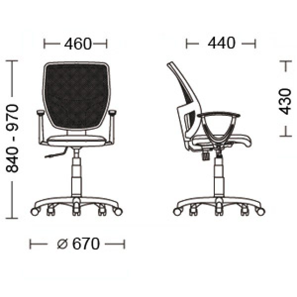 Кресло для персонала BETTA GTP OH/5(работаем с юр лицами и ИП) - фото 3 - id-p113243422