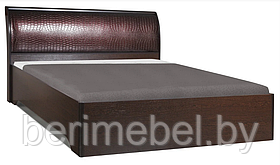 Кровать "Мона" двуспальная 160 см (венге) Олмеко