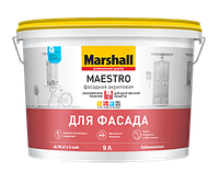 «Marshall Maestro» Фасадная Акриловая краска ( 2,5l)BC колеруется в насыщенные тона