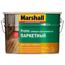 Лак «Marshall Protex Parke Cila»(9 л) Лак паркетный  глянцевый