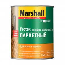 Лак «Marshall Protex Parke Cila»(0,75 л) Лак паркетный глянцевый