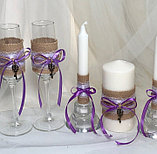 Свадебные  свечи  "Прованс", фото 3