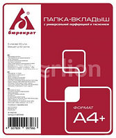 Папка-вкладыш Бюрократ Премиум 013BTEN40 тисненые А4+ (упак.:100шт)