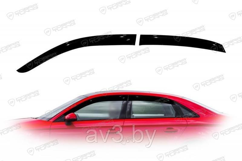 Ветровики Audi A3 седан (8V) 2013 / Ауди А3 8V (Cobra Tuning) - фото 1 - id-p59266464