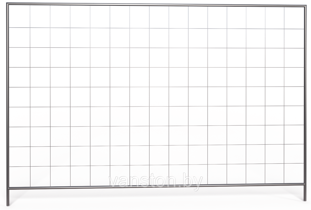 ОЦИНКОВАННАЯ секция 2000мм*3000мм строительного ограждения - фото 1 - id-p122629382