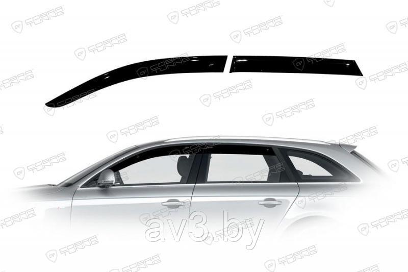 Ветровики Audi A4 B8 Avant универсал 2008-2011 / Ауди A4 B8/8K (Cobra Tuning) - фото 1 - id-p60446993