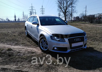Дефлектор капота Audi A4 B8 2007-2011 [AD12] Vital