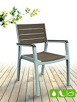 Пластиковый стул Гармония "Harmony armchair", белый/капучино [224478]