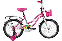 Детский велосипед Novatrack Tetris 18" розовый