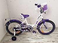 Детский велосипед BIBI Fly 18" (фиолетовый), фото 1