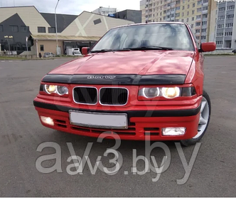 Дефлектор капота BMW 3 E36 (1991-2000) [BM01] VT52