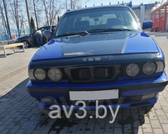 Дефлектор капота BMW 5 E34 (88-1994) [BM03] VT52 - фото 1 - id-p72171971
