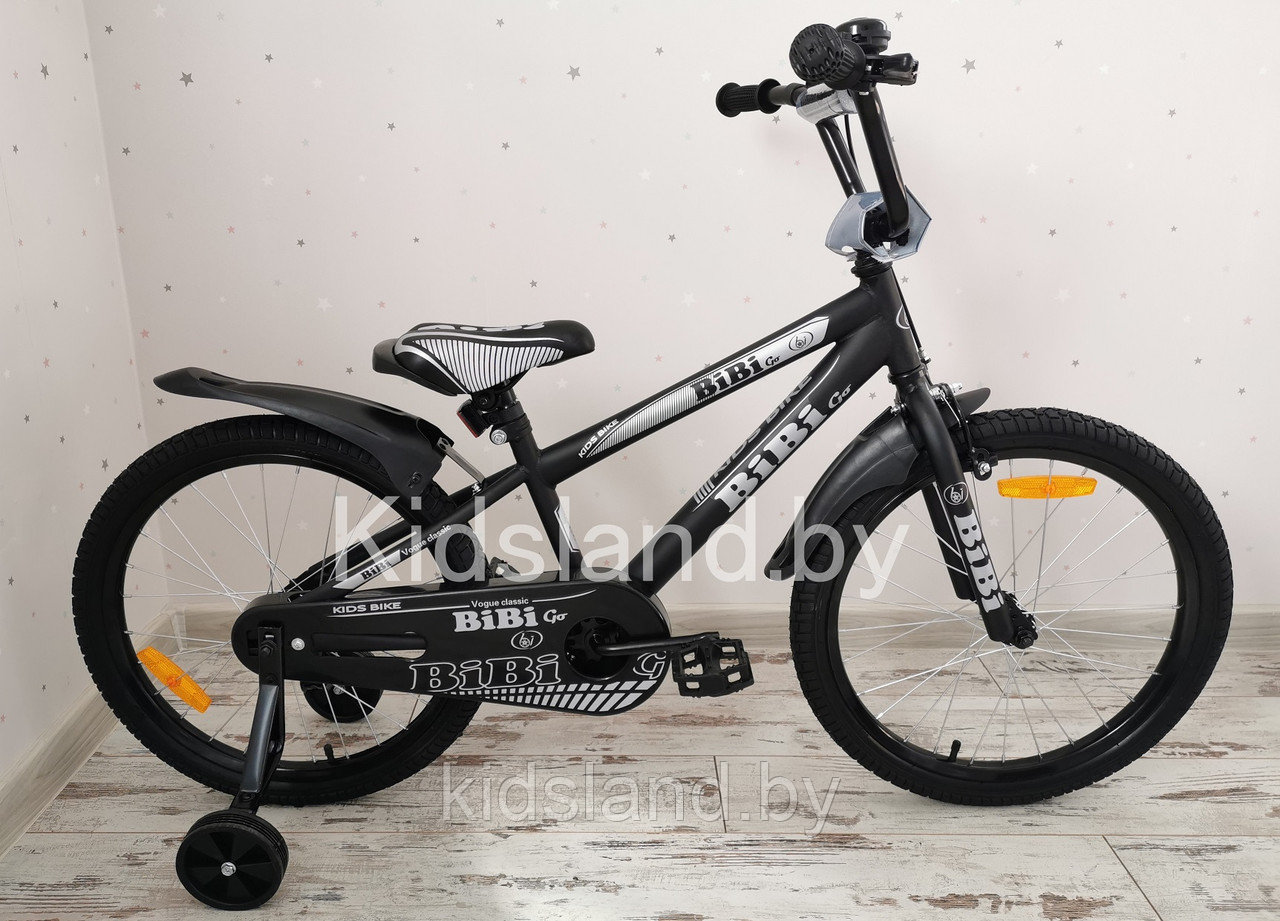 Детский велосипед BIBI Go 20" (черный)
