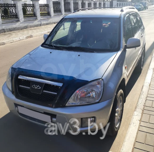 Дефлектор капота Chery Tiggo T11 (2006-2014) [CR04] (VT52)