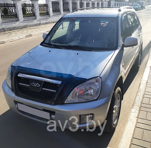 Дефлектор капота Chery Tiggo T11 (2006-2014) [CR04] (VT52)