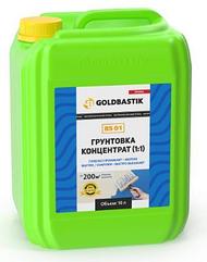 Грунтовка-концентрат «GOLDBASTIK BS 01» (1:1) желтая (профи). 10л