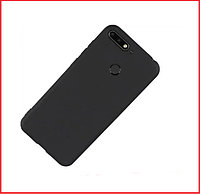 Чехол-накладка Huawei Honor 7C (силикон) черный, фото 1