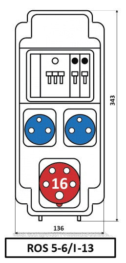 Распределительное устройство ROS 5/I-13
