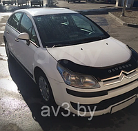 Дефлектор капота Citroen C4 (2004-2008) [CN15] (VT52)