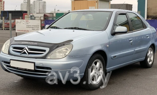 Дефлектор капота Citroen Xsara (2000-2005) [CN05] (VT52)