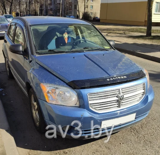 Дефлектор капота Dodge Caliber (2006-) [DD01] VT52