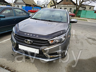 Дефлектор капота Lada Vesta 2015-2022 [VZ06] / Лада Веста (VT52)