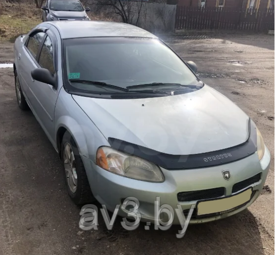 Дефлектор капота Dodge Stratus 2000-2004 [DD05] (VT52)