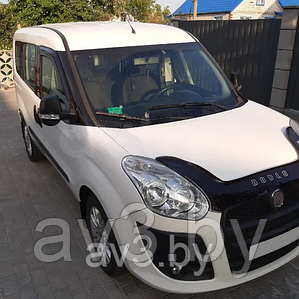 Дефлектор капота Fiat Doblo (2010-2015) [FT12] VT52