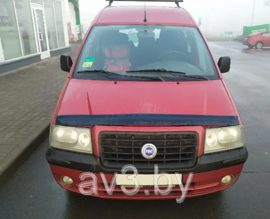 Дефлектор капота Fiat Scudo (2004-2007) [FT17] (VT52)