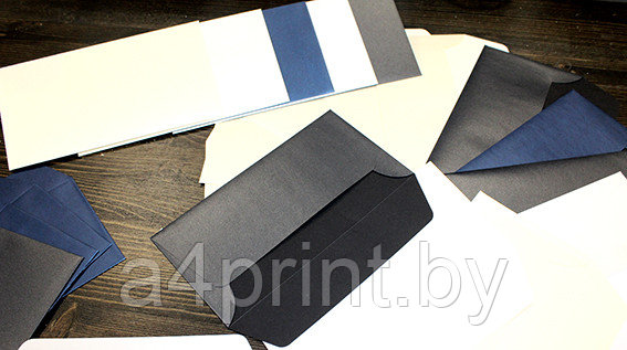 Красивые конверты из дизайнерской бумаги различных цветов. - фото 3 - id-p121930814