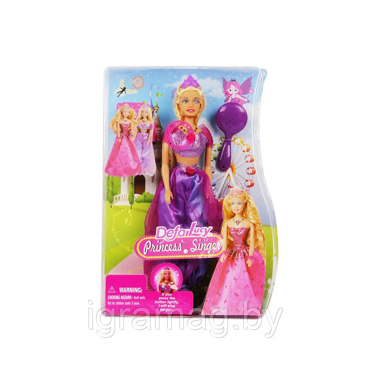 Кукла Defa Lucy "Принцесса" со звуком - фото 3 - id-p122661538