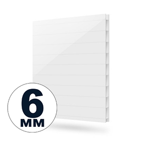 Поликарбонат сотовый 6 мм (опал)