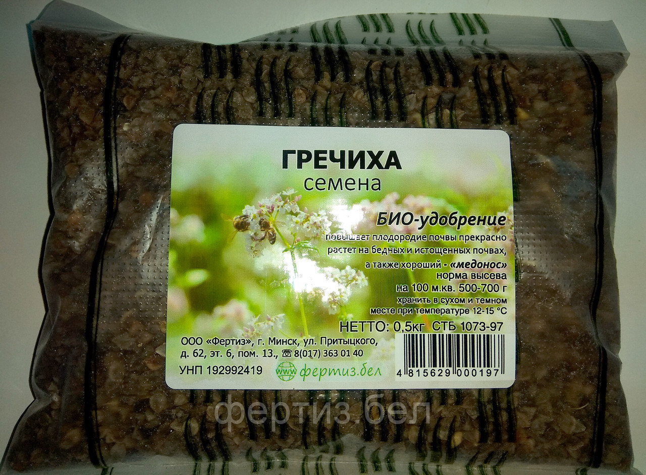 Семена гречихи 0,5 кг - фото 3 - id-p101457471
