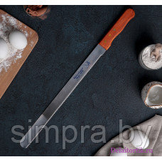 Нож для нарезки коржей 48 см, лезвие гладкое - фото 1 - id-p122661925