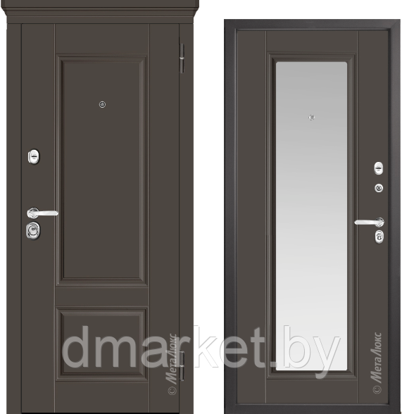 Дверь входная металлическая Металюкс М730/3 Z Статус, фото 1