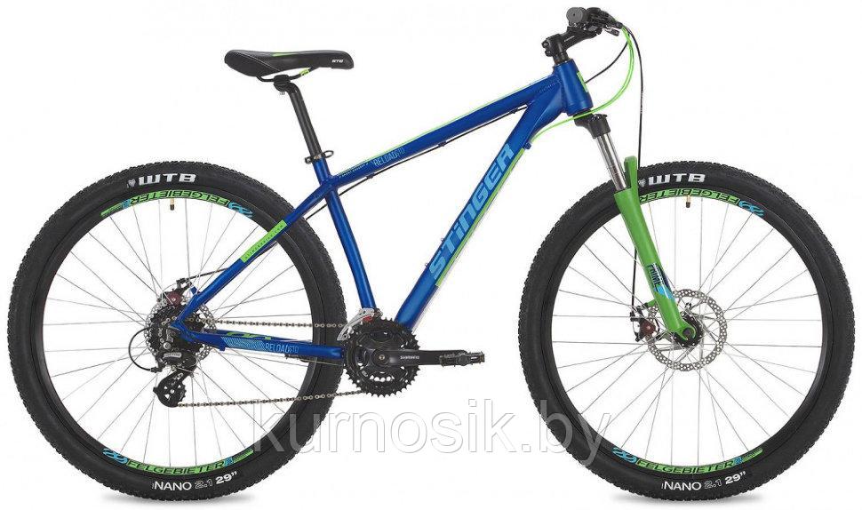 Горный велосипед Stinger Reload LE 27,5" 22", Синий - фото 1 - id-p122667474