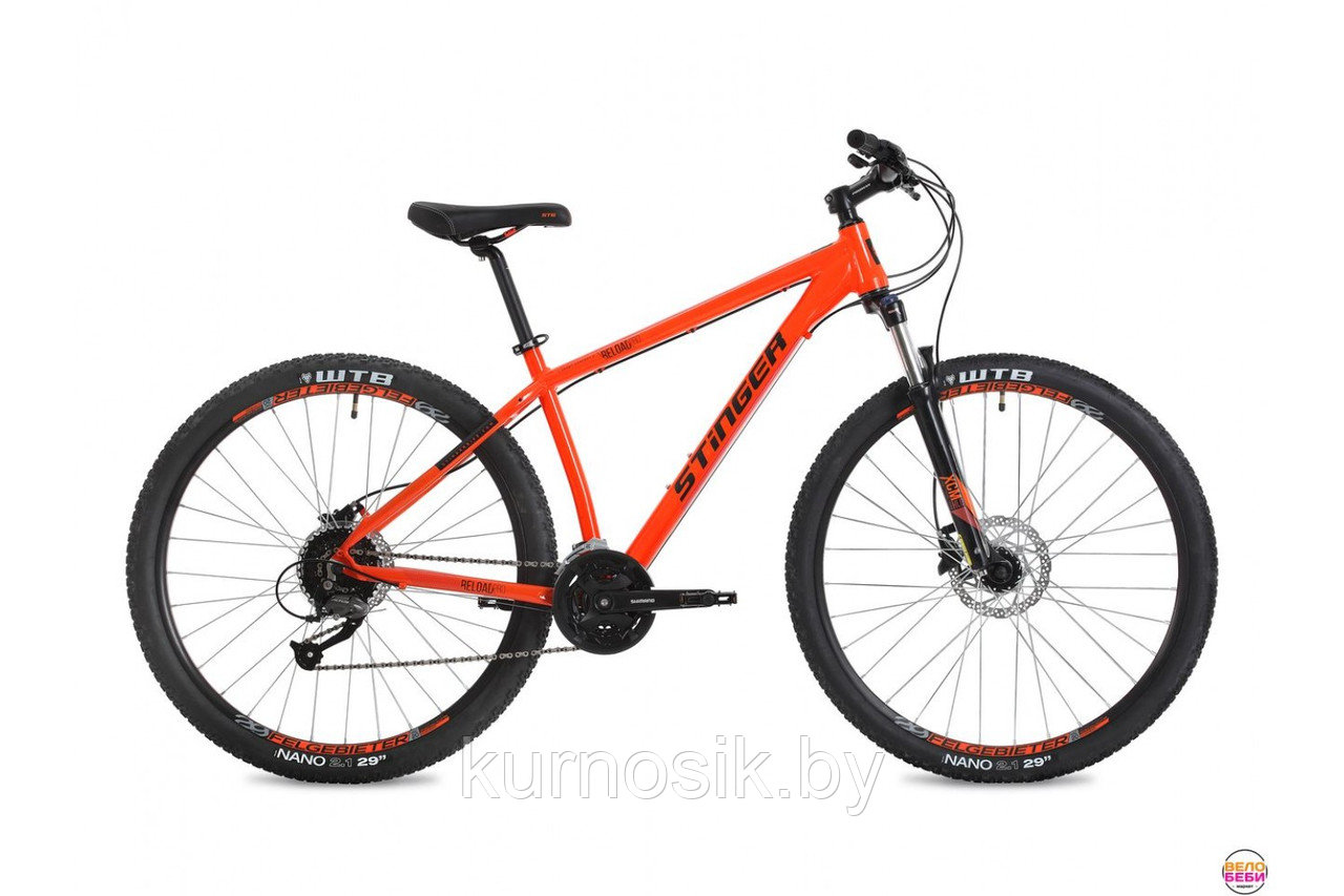 Горный велосипед Stinger Reload Pro 29" оранжевый - фото 1 - id-p122667820