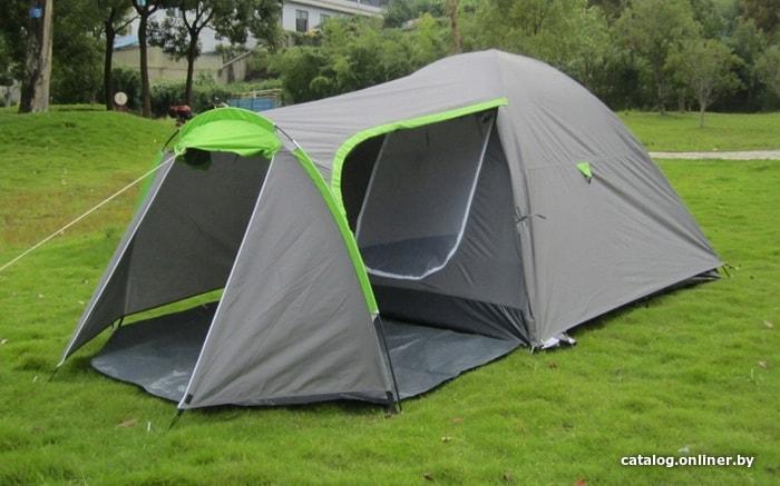 Палатка Acamper Monsun 4 (серый) - фото 2 - id-p122670649