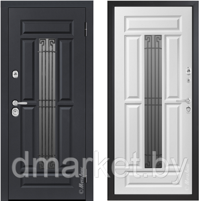 Дверь входная металлическая Металюкс М762/3 Статус, фото 1