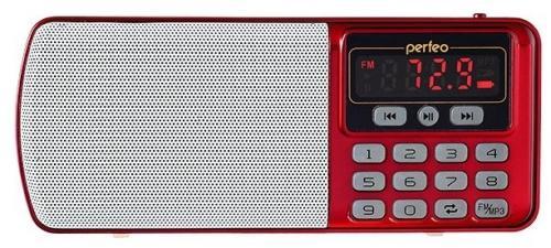 I120-RED ЕГЕРЬ - красный Радиоприемник PERFEO
