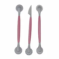 Набор для моделирования кондитерских украшений 3 шт