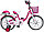 Велосипед двухколёсный - Delta Butterfly 14" для девочек (розовый), фото 3
