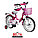 Велосипед двухколёсный - Delta Butterfly 14" для девочек (розовый), фото 4