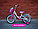 Велосипед двухколёсный - Delta Butterfly 18" для девочек (белый/розовый), фото 5
